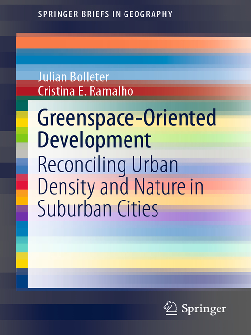 Title details for Greenspace-Oriented Development by Julian Bolleter - Available